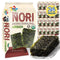 KIMNORI Organic Seasoned Seaweed Snacks, Korean BBQ Flavor, 24 Individual Packs, 100% Natural Laver