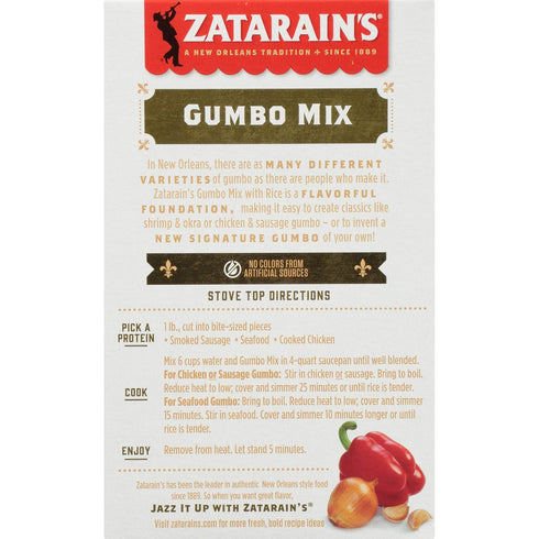 7 Oz Zatarain's Gumbo Rice Mix
