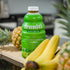 24 Fruniti Super Greens Smoothie Mix - Cleanse + Detox - No Sugar Added - Fruit + Veggie Puree - Spirulina, Spinach