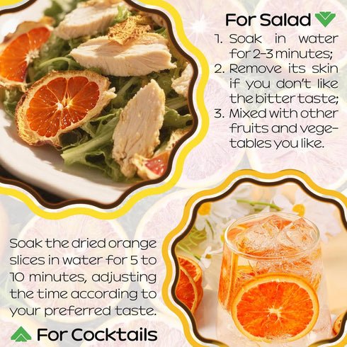 Generic 7.05oz(200g) Dried Blood Orange Slices,Dehydrated Blood Orange for Cocktails Tea Baking fruit snacks, Sugar