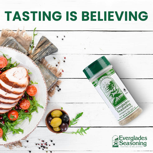 Everglades All-Purpose Seasoning, Signature Southern Blend of Bold Herbs & Spices, Sugar-Free