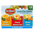 DEL MONTE FRUIT CUP Snacks, Family Pack, No Sugar Added, 12-Pack, 4
