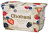 5.3oz 4-pack Chobani Low-Fat Vanilla Greek Yogurt, Mixed Berry on the Bottom