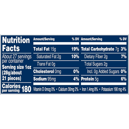 27 oz PLANTERS Deluxe Mixed Nuts with Sea Salt, Resealable Container - Variety Mixed Nuts Snacks with Cashews, Almonds