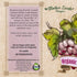 (1/64oz) Mother Earth, Organic Red Wine Vinegar with The Mother, Fresh Pressed Organic Cabernet Grapes, ORWV, RWV, Raw