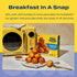 Frozen 12.7 oz Feel Good Foods Gluten Free Buttermilk Pancake Balls | Breakfast Snacks |