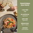 10oz (Pack 6) Al Dente Squid Ink Fettuccine All-Natural, Hand-Crafted Egg Pasta. Delicious and Versatile - Classic