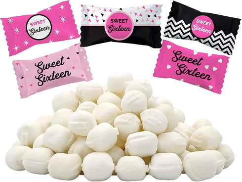 The Dreidel Company Sweet Sixteen Buttermints, 16th Birthday Mint Candies, After Dinner