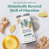 36 The Republic of Tea Organic Indian Ginger SuperHerb Tea Tin, Herbal Tea Bags, Naturally Caffeine-Free Herbs