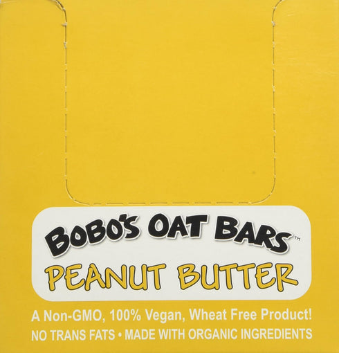 Bobo's Oat Bars 3 (Pack 12) Oat Bar, All Nat, Pt Butter, Ounce