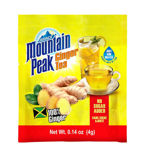14 Jamaica Mountain Peak Ginger Instant Tea Unsweetened sachets