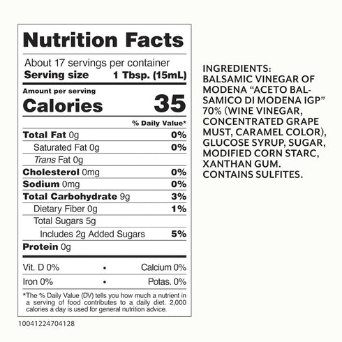 8.45-Ounce Roland Foods Balsamic Vinegar Glaze of Modena, Specialty Imported Food