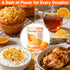 9oz 100% Dried Orange Peel Zest Natural Zesty Citrus Flavor Granules for Baking, Cooking, Tea & Seasoning - Add a Burst