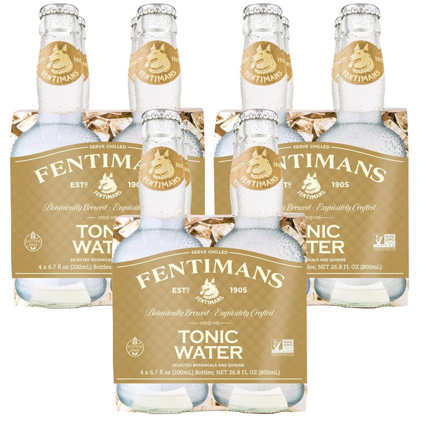 Fentimans Sparkling Tonic Water - Crafted Tonic Water with Quinine, All Natural