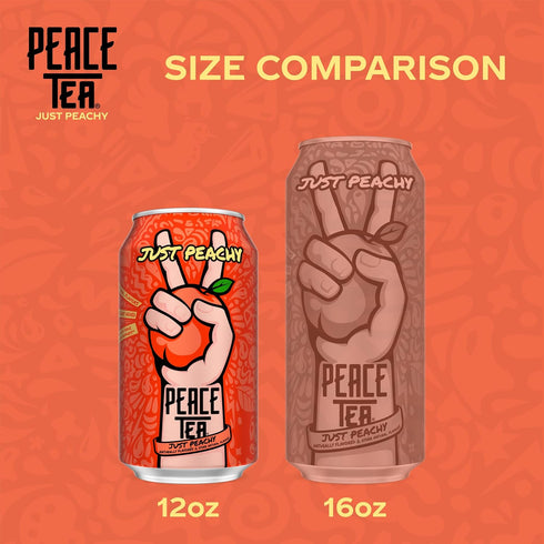 Peace Tea 12pk 12oz Just Peachy