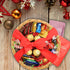 Christmas Gifts Chocolate Tray Premium Gourmet Assorted Chocolates with Hot Cocoa (Peppermint & Marshmallow) Holiday