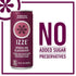 8.4 oz 4 Count IZZE Sparkling Juice, Blackberry, Cans
