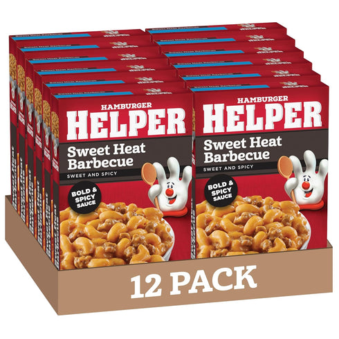 Hamburger Helper Sweet Heat BBQ, 5.7 Ounces, 12 per Case