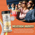 2 Pack White Cheddar Cheese Powder Premium Cheesy Popcorn Seasoning Gourmet Sprinkle Topping for Popcorn, Chips, Pasta