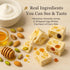 11 (7oz, Pack 1) ANDY ANAND CHOCOLATIER Italian Nougat Candy Pcs of Assorted Soft Torrone with Almonds, Pistachios