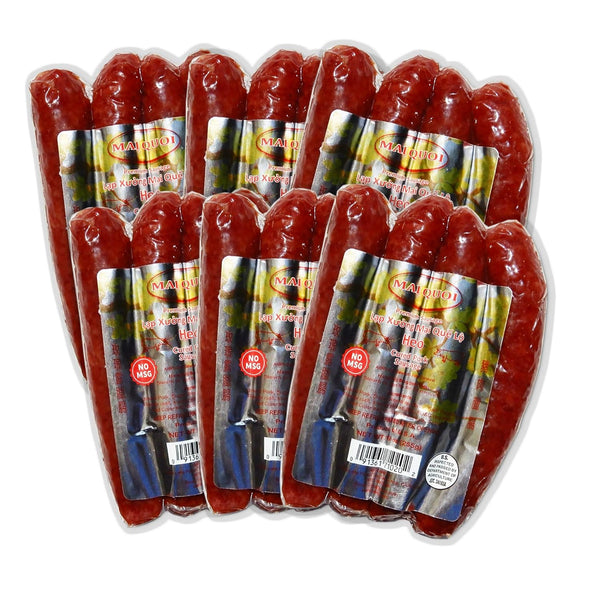 Mai Quoi Premium pork sausage breakfast lunch dinner refrigeration not necessary store at room