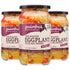 Pickerfresh Fire Roasted Eggplant with Red Peppers - Medium Hot Spread for