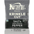 Kettle Brand Potato Chips, Krinkle Cut, Salt & Fresh Ground Pepper Kettle