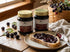 9 oz 2 Amish Baskets Black Raspberry Jam Non GMO Vegan All Natural - - Jars