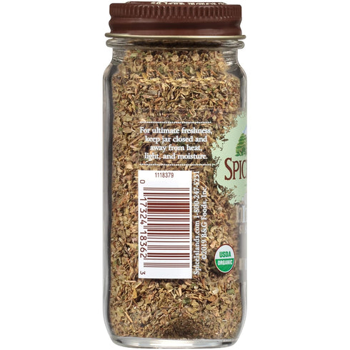 Spice Islands Organic Italian Seasoning, 0.6 Ounce
