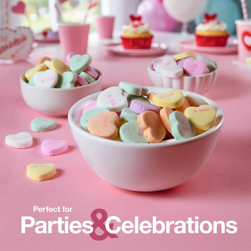 10oz Large Conversation Hearts Candy Valentines Bulk Mix & Mothers Day Edition Ideal for Celebrations, Events & Special