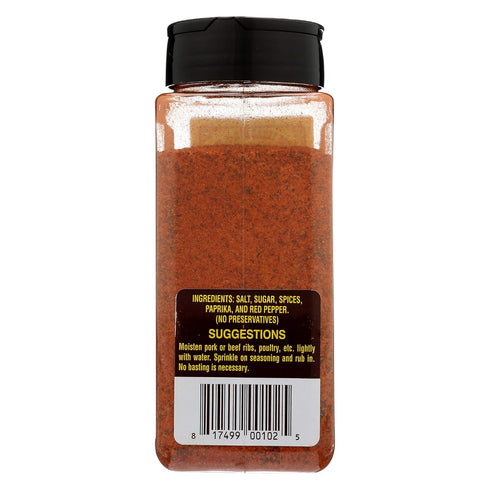 Angelos By George Pork Ribs & Poultry Barbecue Seasoning, 16 OZ