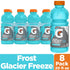 20 Oz (Pack 8) Gatorade Thirst Quencher, Glacier Freeze, Fl