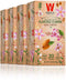 Wissotzky Almond Charm Tea Bags - 4 Pack with 20 Bags Each, Caffeine Free Premium Fruit & Herbal Tea