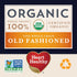 24oz (Pack 4) Quaker Old Fashioned Rolled Oats, USDA Organic, Non GMO Project Verified, Resealable Bags