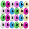 Bulk Metallic Plastic Easter Eggs, Empty Fillable Multicolor Egg Assortment, Basket Stuffer