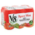 V8 100% 11.5oz (Pack 18) Spicy Hot Vegetable Juice