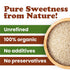 1 Food to Live Organic Cane Sugar, Pound Pure Sweetness from Nature, Unrefined, Perfect for Baking, Cooking