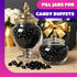2 Pack Black Licorice Jelly Beans - Pound - Old Fashioned Candy - Bulk Jelly Beans for Candy Buffets, Gift Baskets