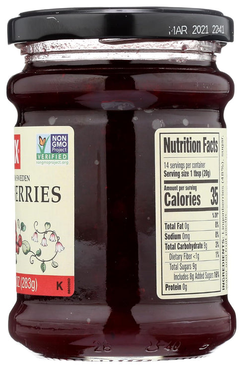 Felix 10 Lingonberry Wild Jar, , Ounce