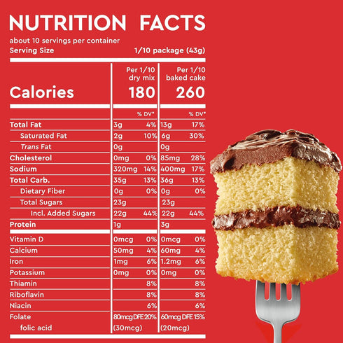 Duncan Hines Signature Golden Butter Recipe Cake Mix (Pack of 3)
