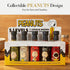 5 Set Pack Hot Sauce Collection by MSFR Levels of Charlie Brown from PEANUTS Mini Hot Sauce Bottles Gift with Spicy