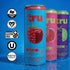 Pack, 3 12 Oz (Pack 12) Tru Calming Drink Variety Magnesium Glycinate Sparkling Water with Real Fruit Juice, Flavors