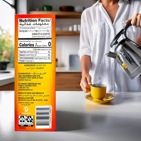 450 (Pack 2) Lipton Yellow Label Finest Blend | Premium Black Tea | Indian Chai | Compatible for Milk | Grams
