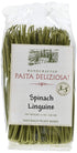 Pasta Deliziosa! 12 Handcrafted Pasta, Spinach & Chesapeake Bay Seasoning Linguine, Ounce