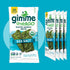 Gimme 18 Count Omega3s Seaweed Grab & Go Organic Premium Roasted Seaweed Snacks, Sea Salt, Trayless, Keto, Vegan