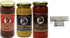 Zakuson Mustard, Adjika, Beet Horseradish Gourmet Variety Pack in a Glass Jar ().