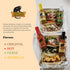 5 oz (1-Pack) Howler Monkey Sauce Hot - Panamanian Hot Sauce with Aji Chombo Pepper - Gluten-Free, No Carbs, Low Sodium