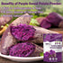 10oz Purple Sweet Potato Powder Premium Ube Powder & Natural Yam Color for Baking, Smoothies, Ice Cream & Desserts