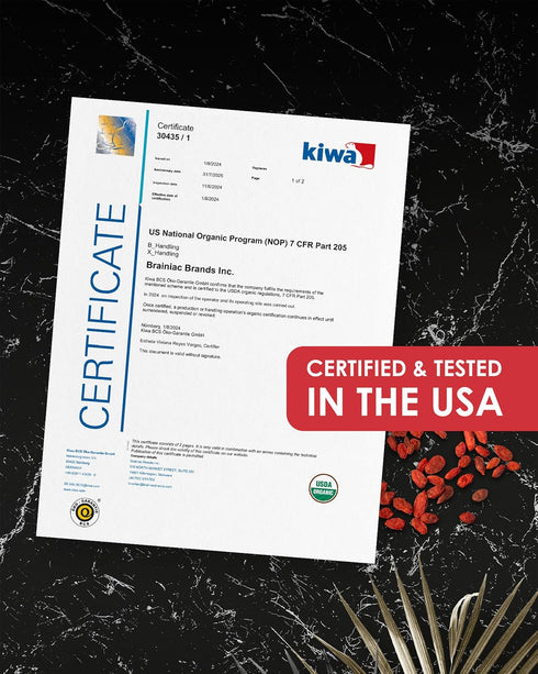 2 lb/32 oz Nutrient Elements Goji Berries USDA Organic, Raw, Sun-Dried, Hand-Picked Extra Large Dried Berries