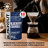 12oz Blackout Coffee Blueberry Crumble Flavored Ground Coffee Medium Roast, Smooth Taste, Guilt-Free Indulgence Freshly